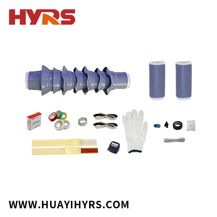 10kV Cold Shrinkable Single Core Termination Kit untuk Outdoor