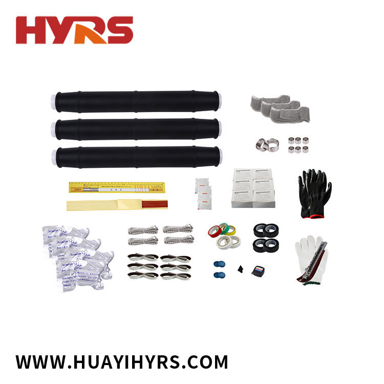 10kV Cold Shrinkable Three Cores Straight Through Joint