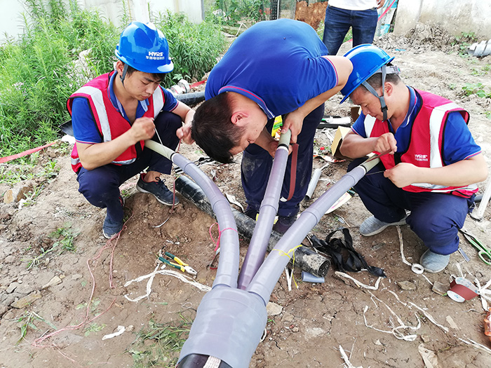 Tindakan pencegahan untuk pemasangan aksesori kabel susut dingin