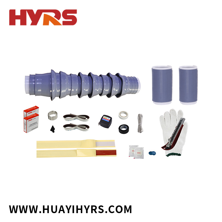 35kV Cold Shrinkable Single Core Termination Kit untuk Outdoor